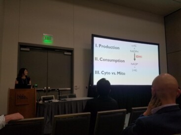 Susan giving an outstanding talk at the 2018 Experimental Biology meeting in San Diego. Congrats Susan!
